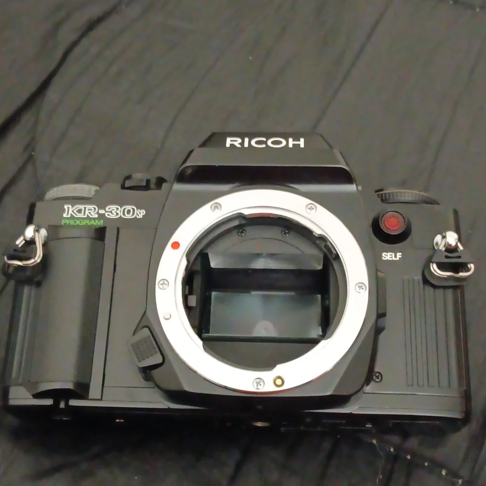 Vintage Ricoh KR-30SP Camera W Two Filters